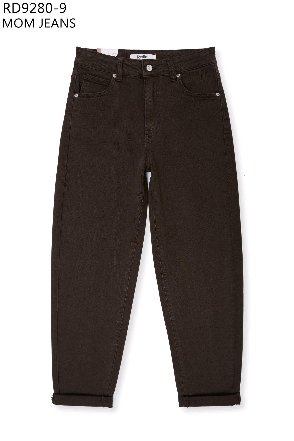 Jeansbroek Redial Mom choco