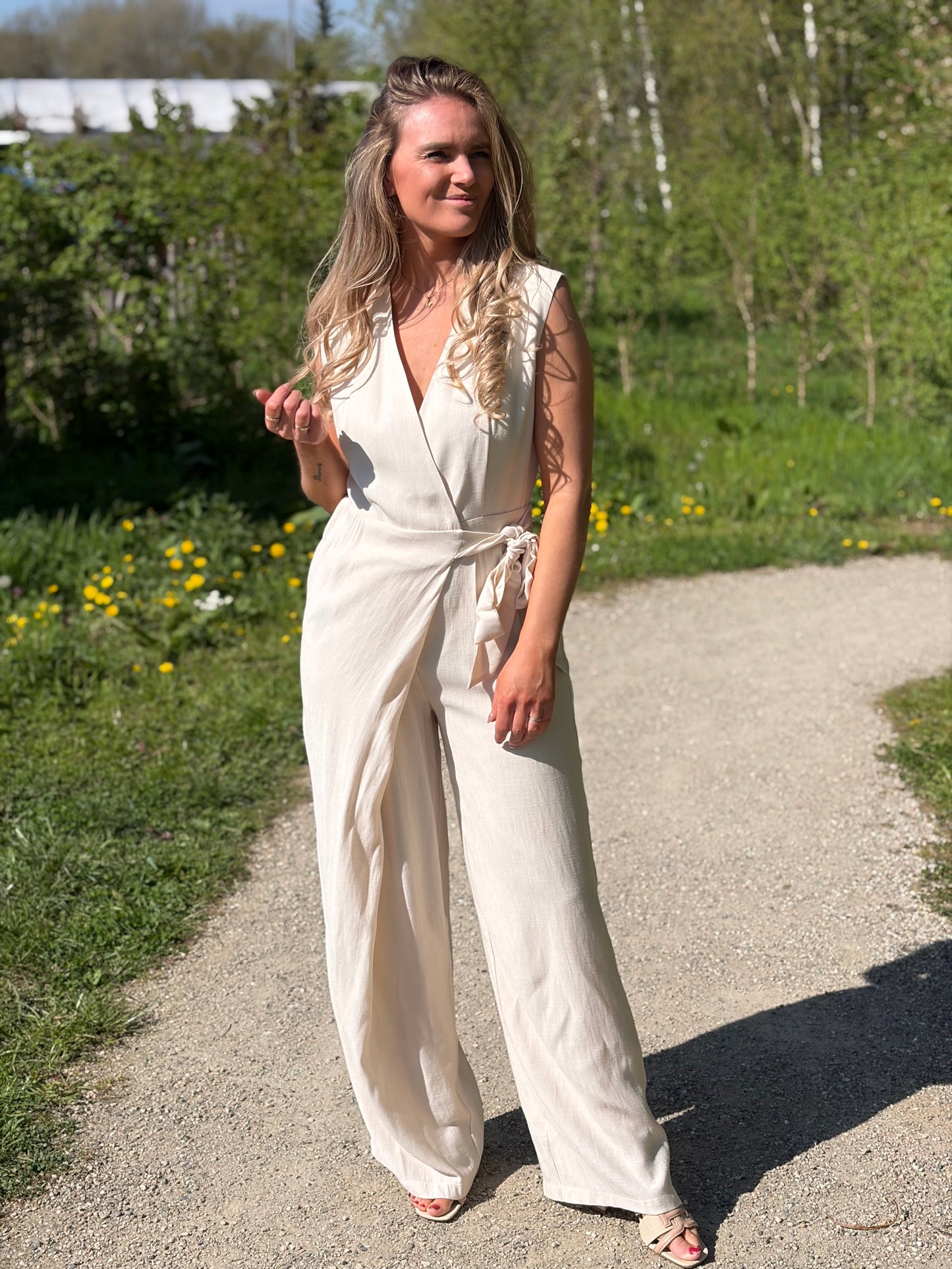 Jumpsuit Elli beige