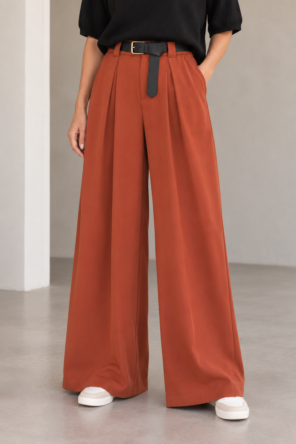 Broek Terra terracotta