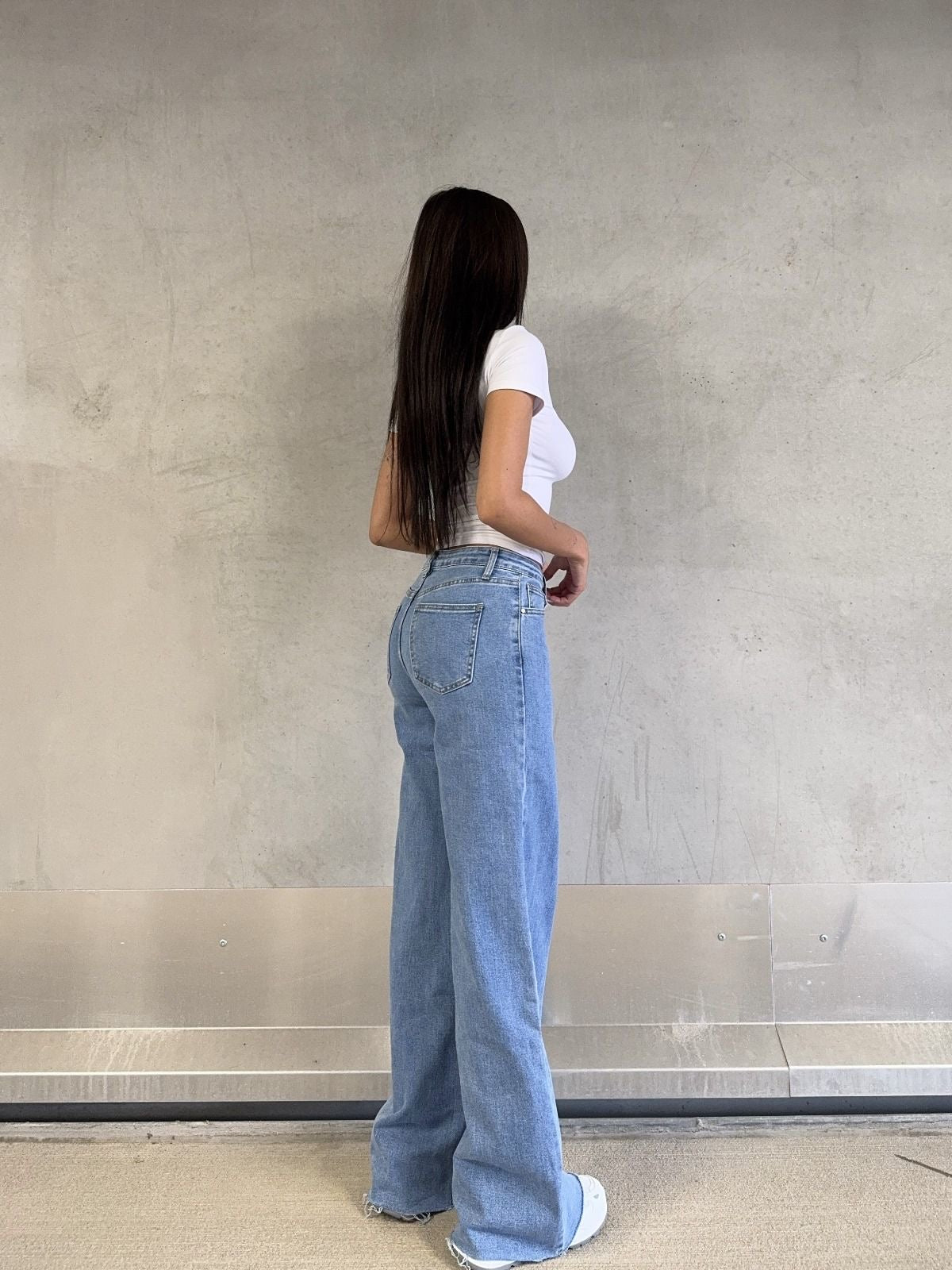 Jeansbroek Redial wide leg 2972-7