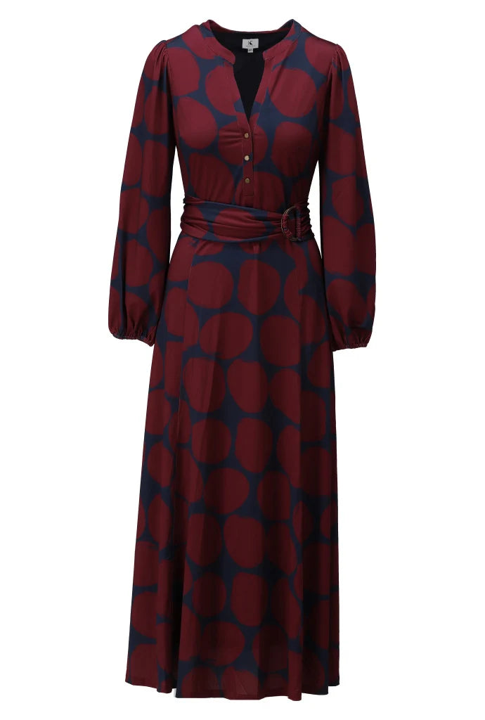 K-DESIGN — MAXI JURK MET PRINT