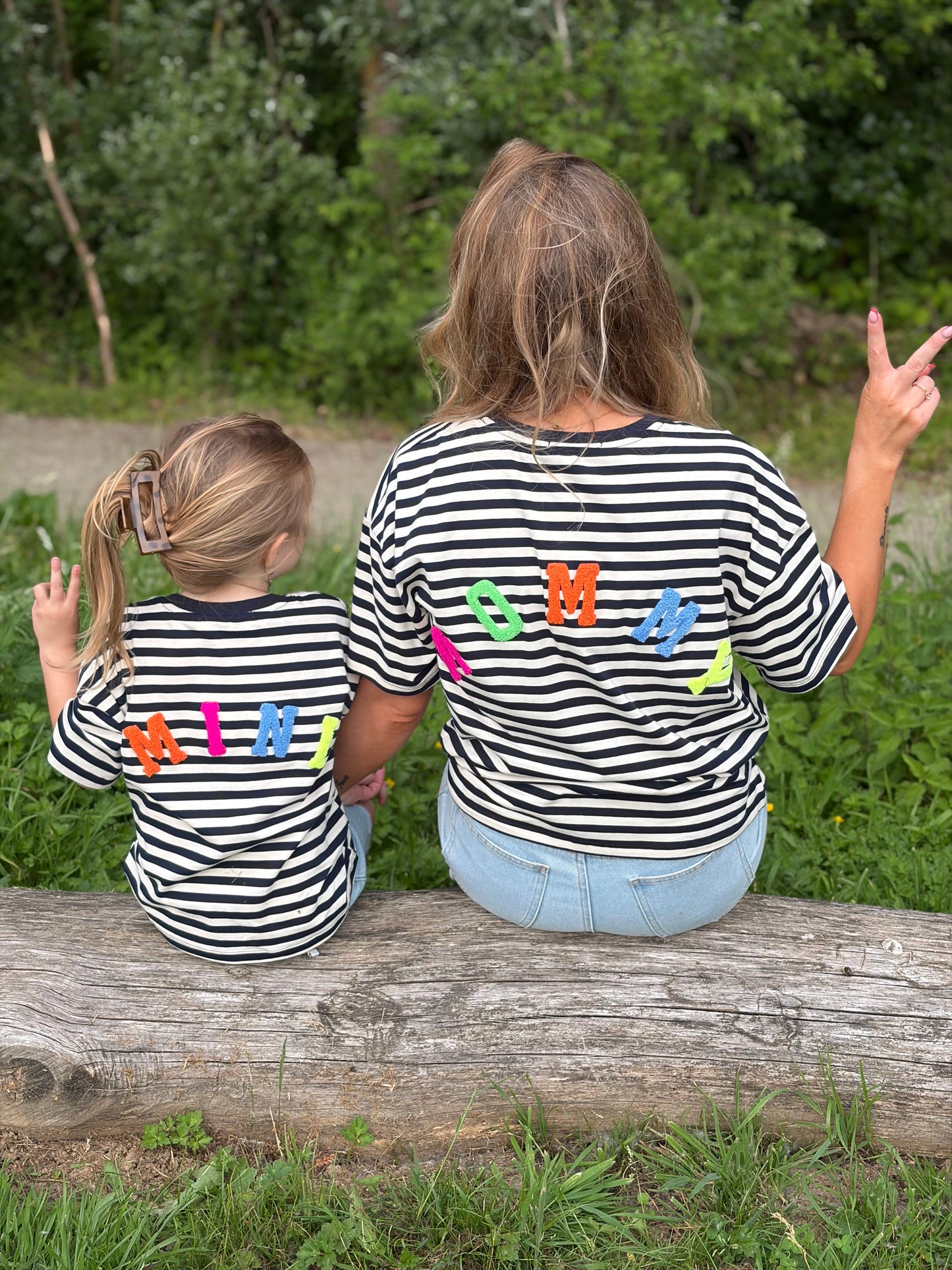 T-shirt mere mommy navy