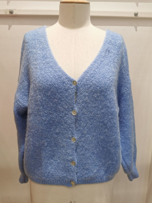 Gilet Bella blauw