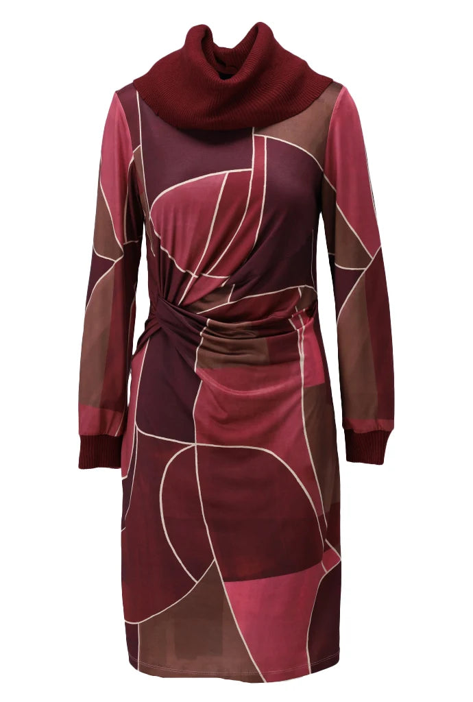 K-DESIGN — JURK MET ROLKRAAG & RETRO PRINT