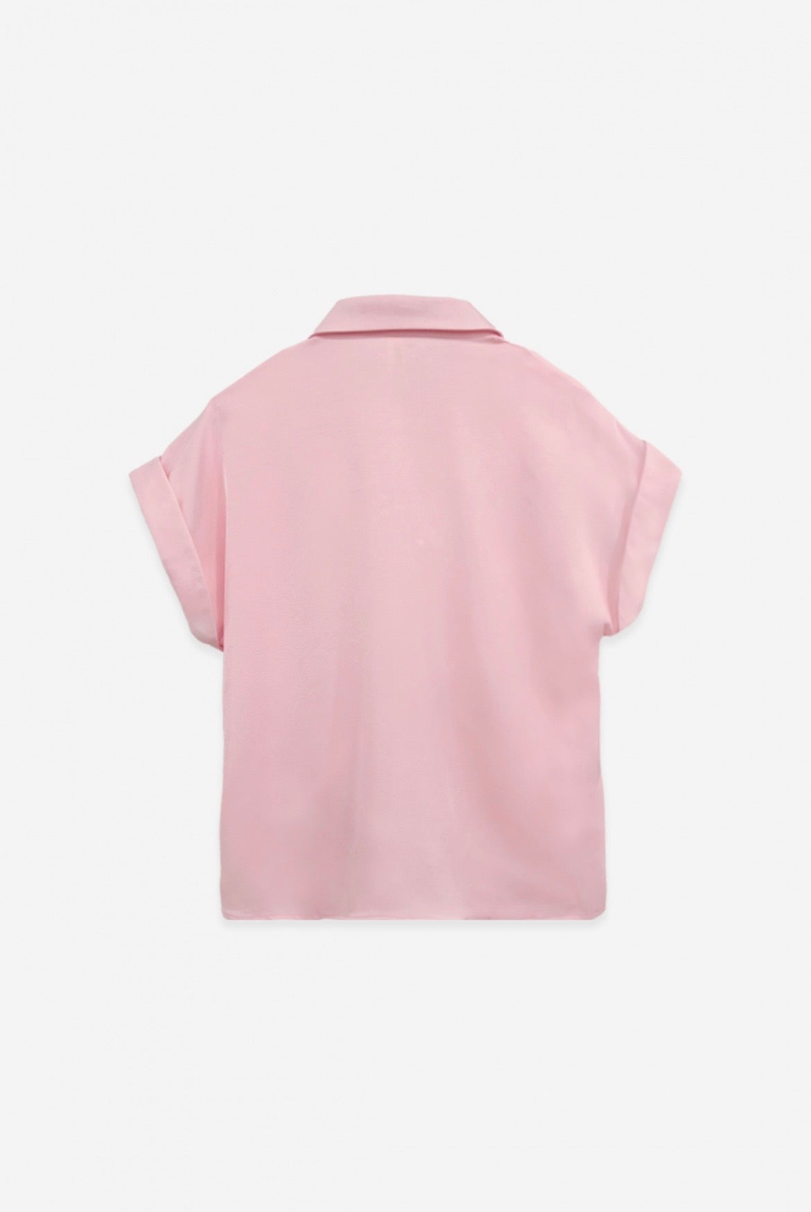 Hemd Elli roze met knoop