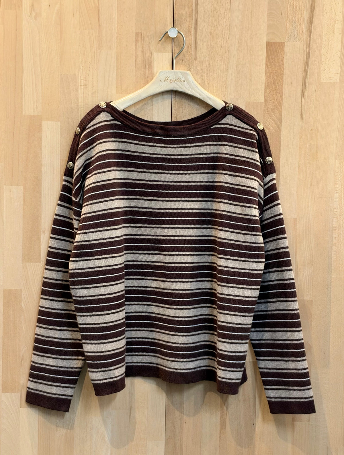 Pull Maya choco/taupe
