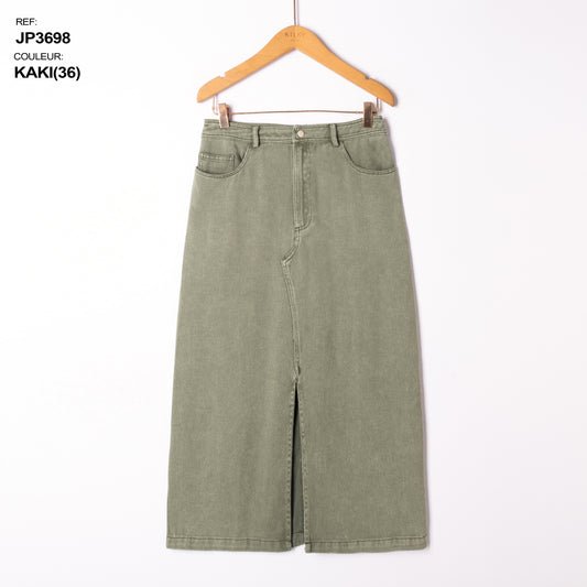 Jeansrok Kimberly kaki