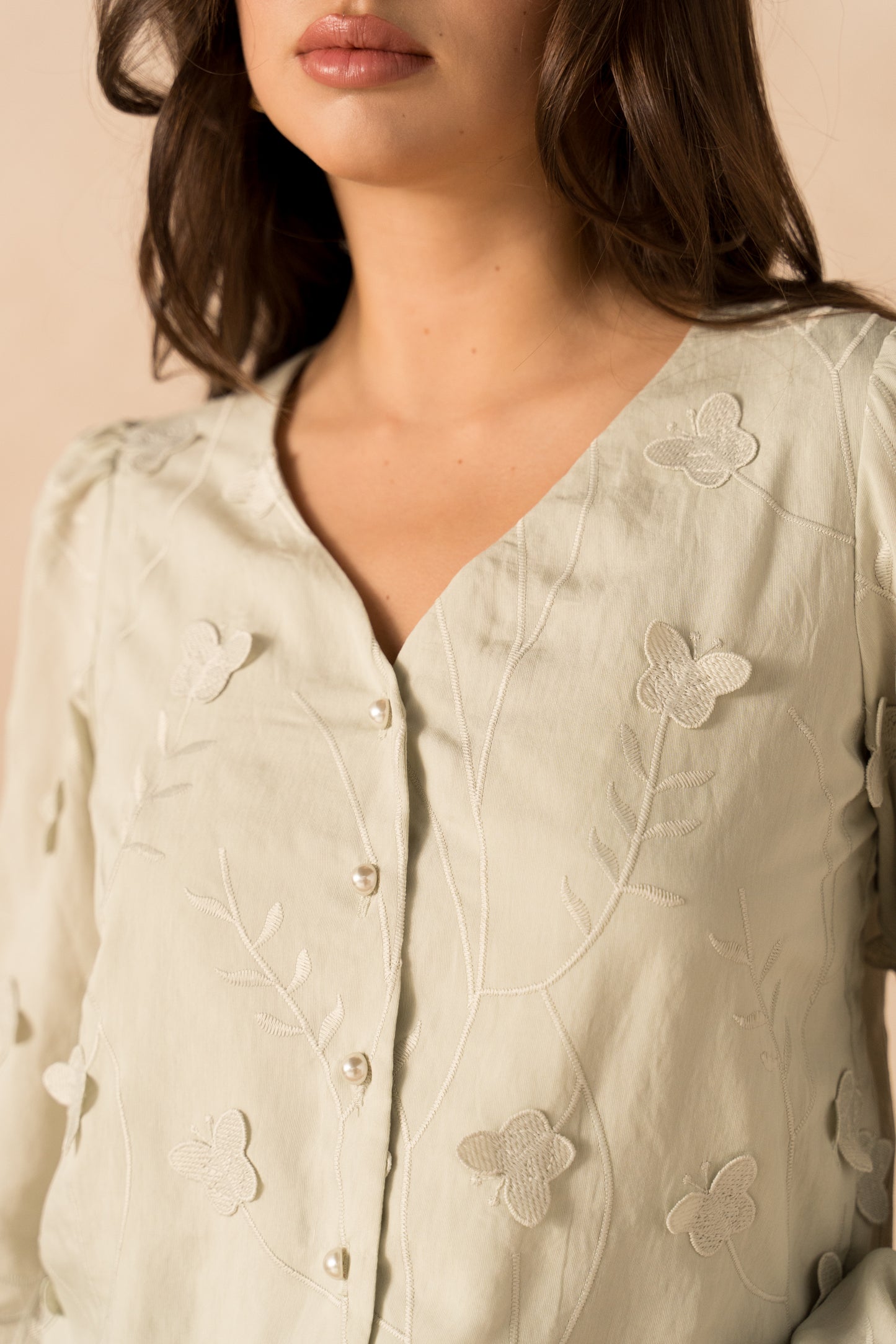 Hemd Marie groen