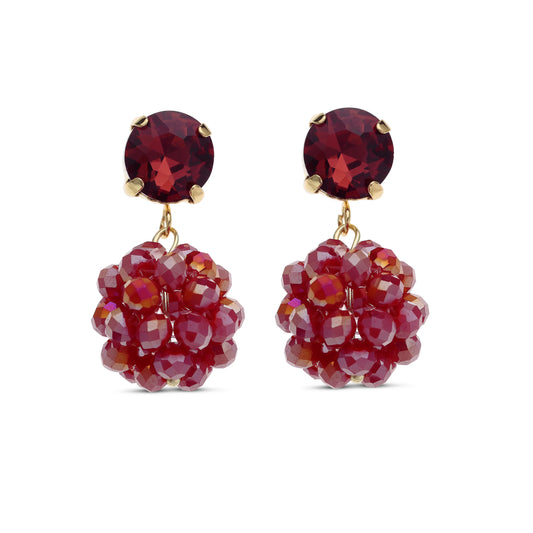 Oorbel Babeza Bordeaux 0088