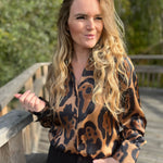 Hemd Amélie Juana camel