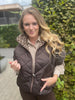 Vest Jules choco/leopard