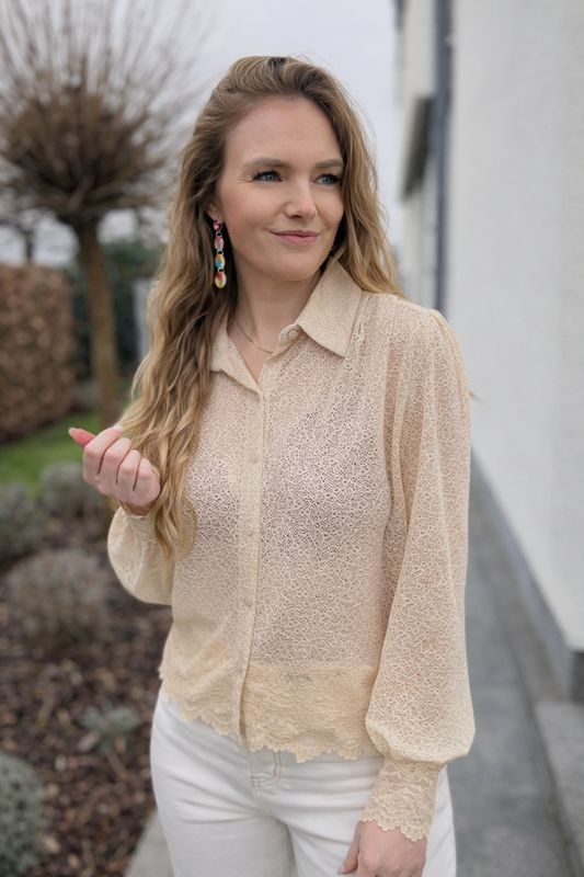 Hemd Marie beige