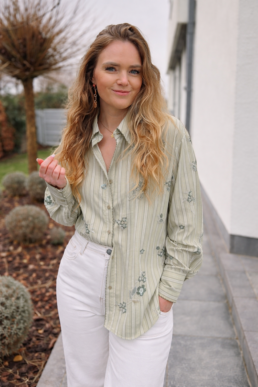 Hemd Jollya groen