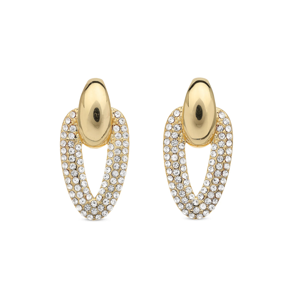 Oorbellen goudkleurig BE jewels 0257