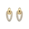 Oorbellen goudkleurig BE jewels 0257
