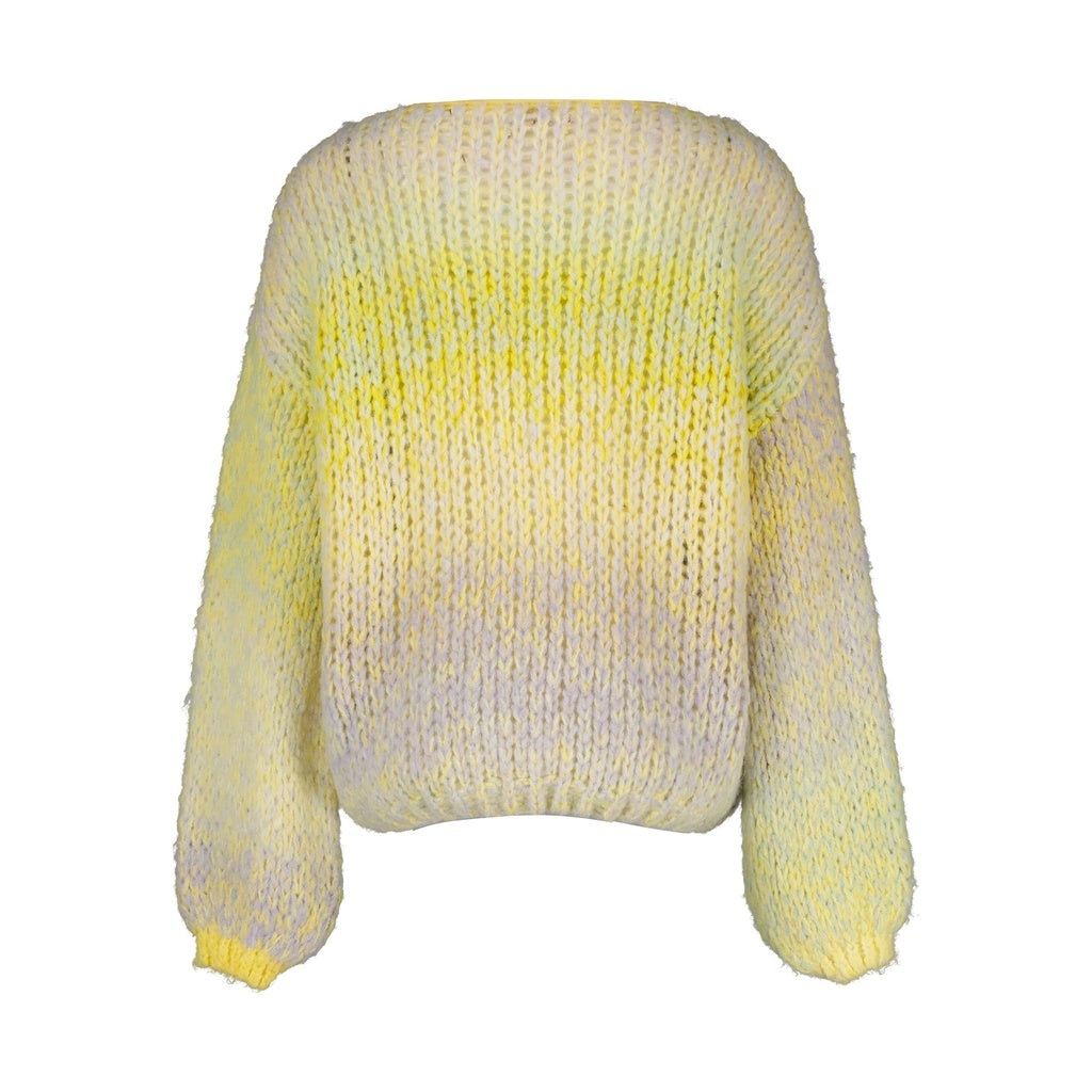 Pull Amélie Agar Lilac/yellow