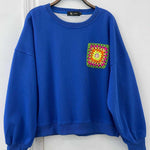 Pull Michelle Royal blauw