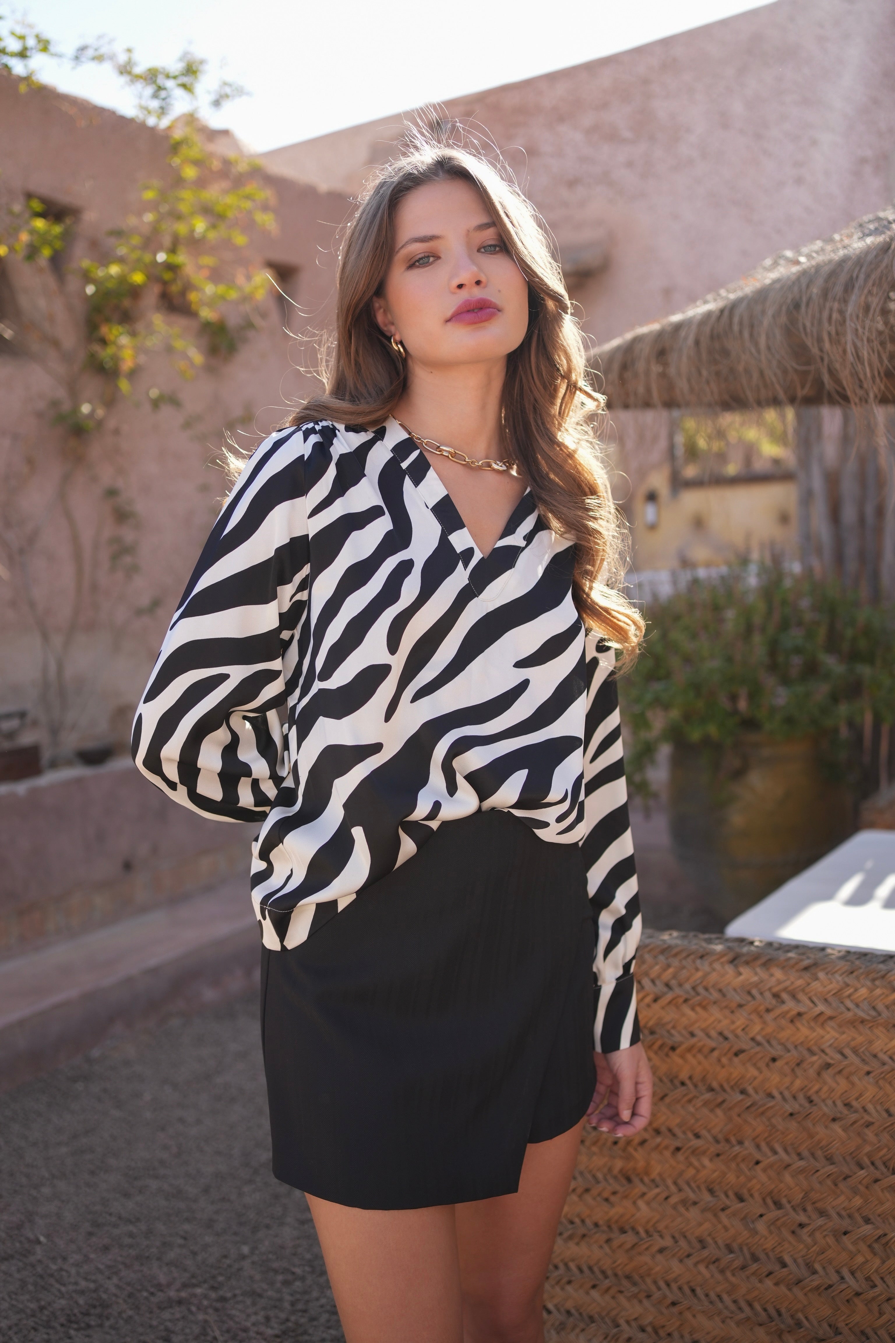 Short/rok Marie zwart