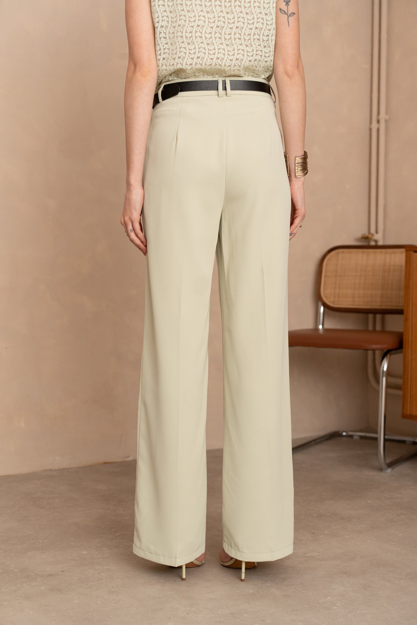 Broek Marie mint groen