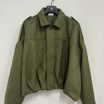 Vestje Cindy khaki suède