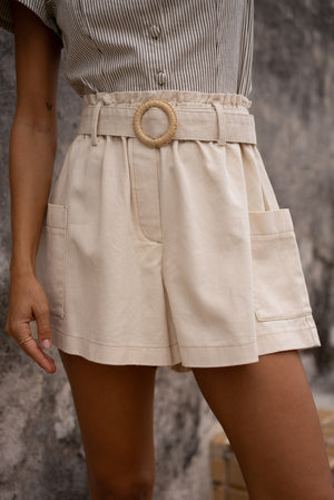 Short Oraije denim narural