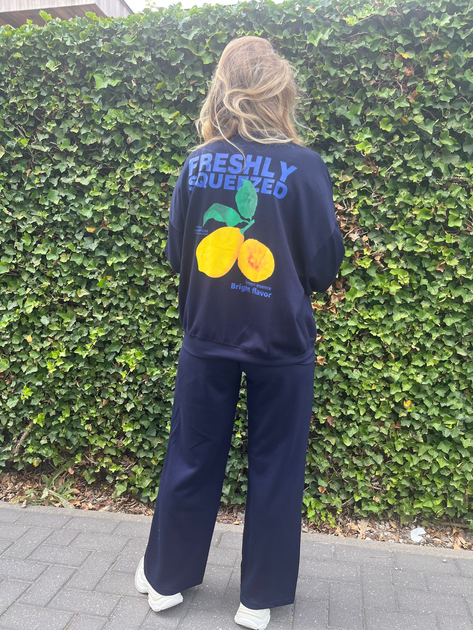 Broek Michelle blauw