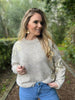 Pull Love taupe/beige