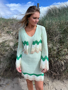 Gilet Sweewë groen
