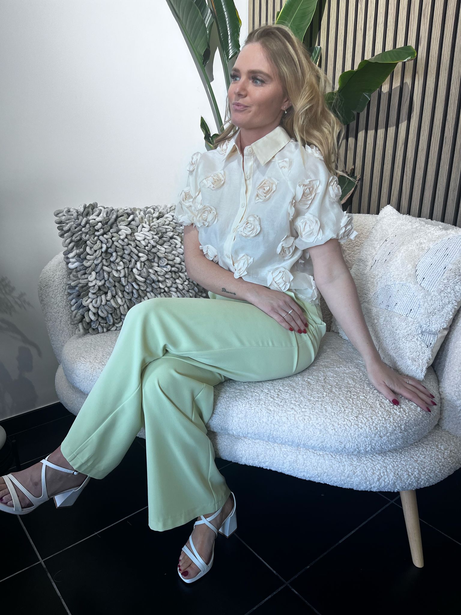 Broek Elli groen