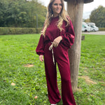 Broek Adinda Bordeaux
