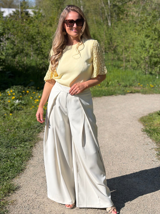 Broek vivi beige
