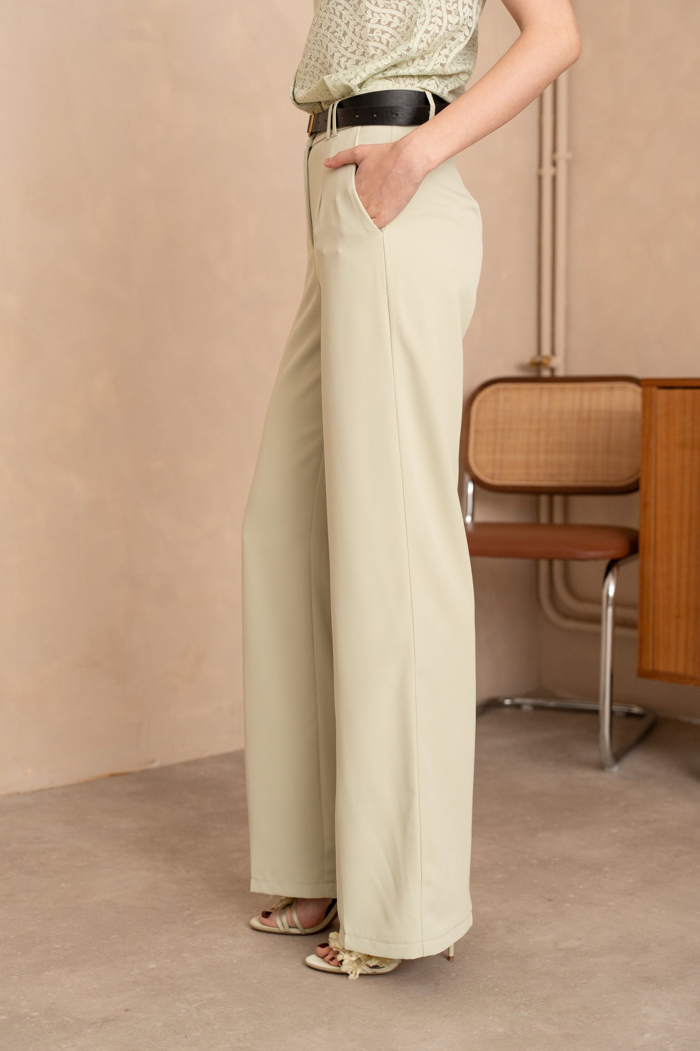 Broek Marie mint groen