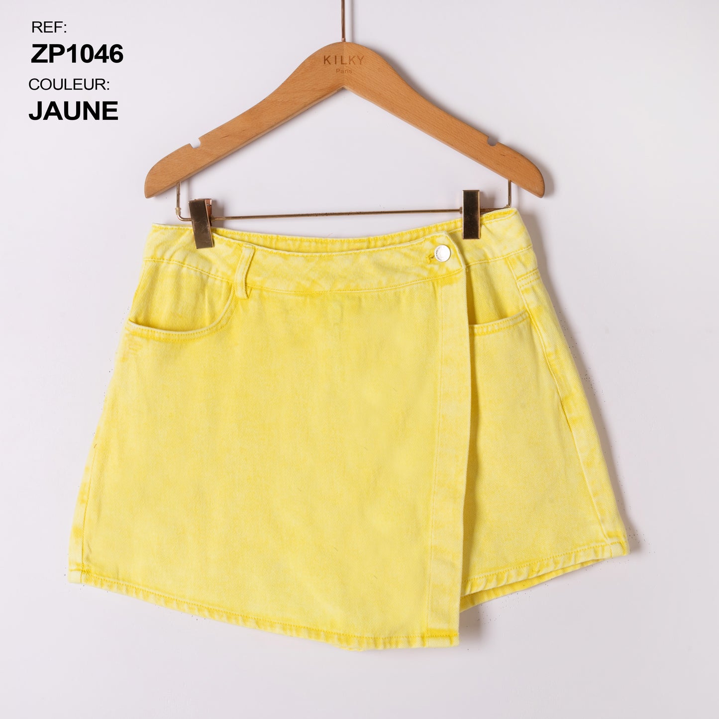 Short/rok Kimberly geel