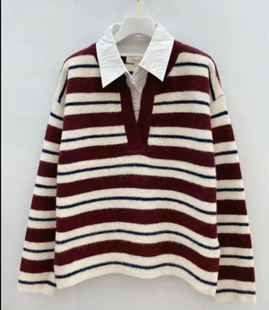 Pull Seely Bordeaux