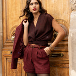 Short Marie Bordeaux