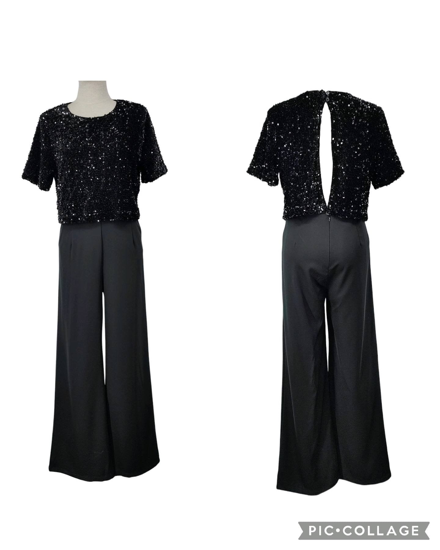 Jumpsuit Evene zwart