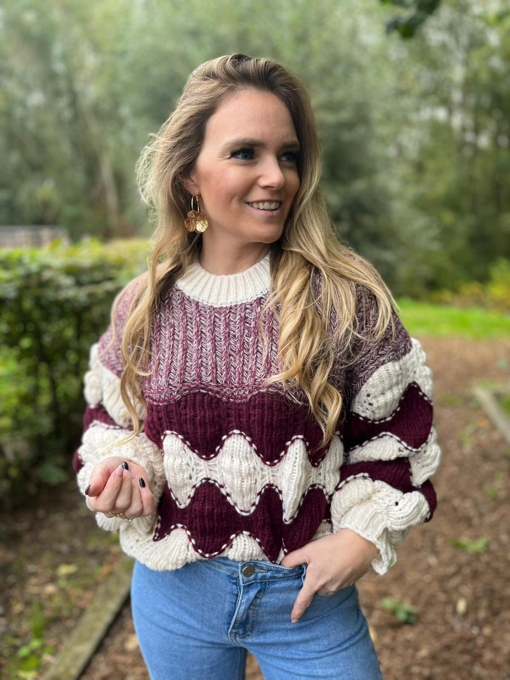 Pull Musy Bordeaux