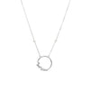 Ketting zilver parel

K194