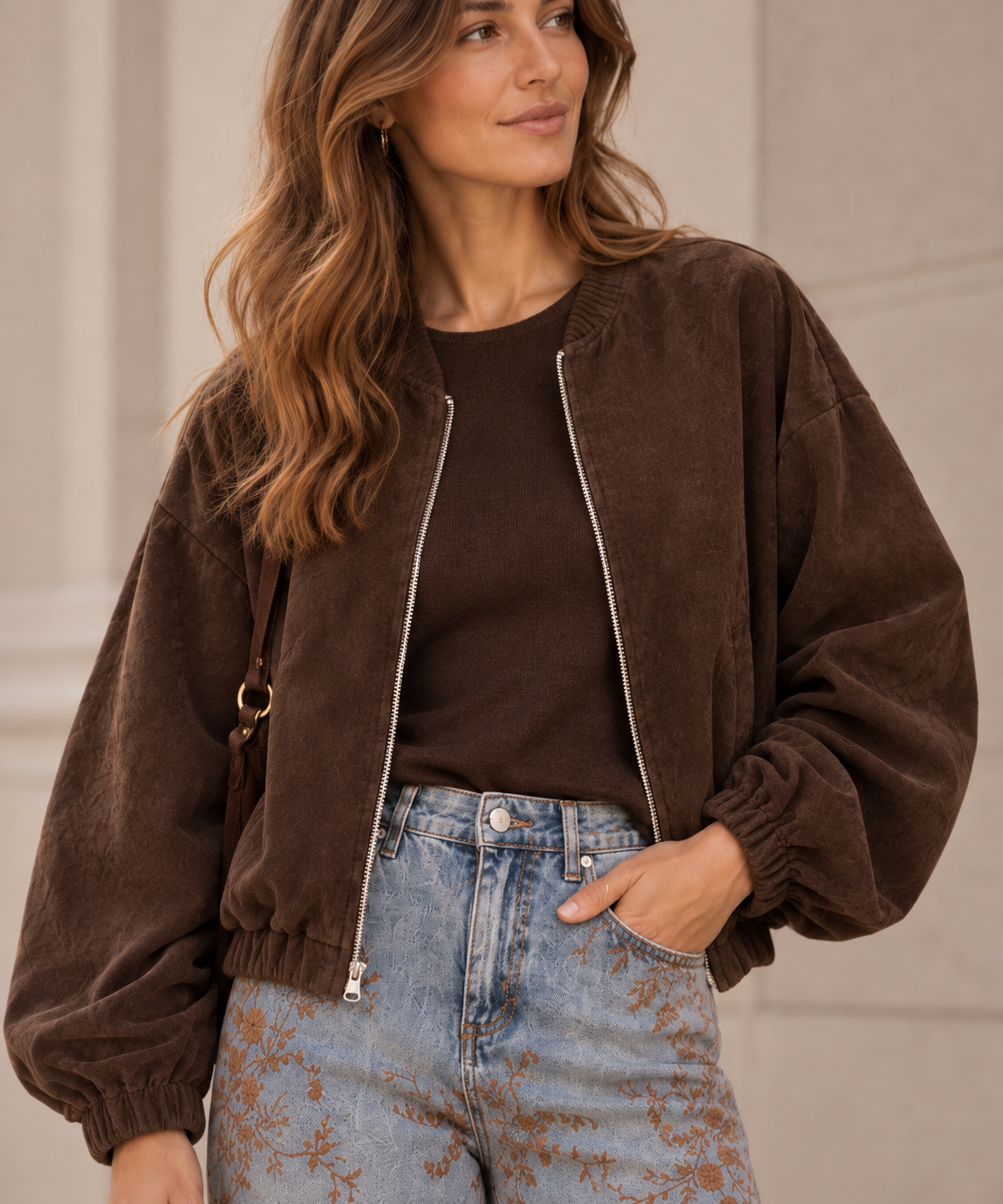 Vest Greta choco