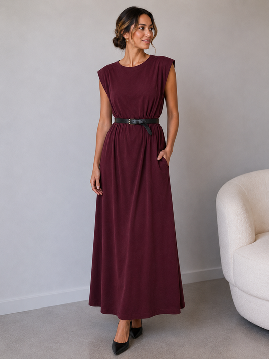 Kleed Terra Bordeaux