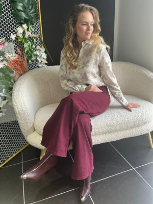 Hemd Suzzy Bordeaux