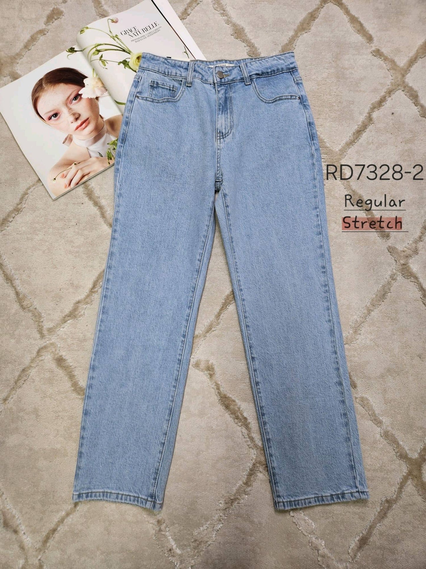 Jeansbroek Redial regular stretch RD7328-2