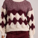 Pull Musy Bordeaux