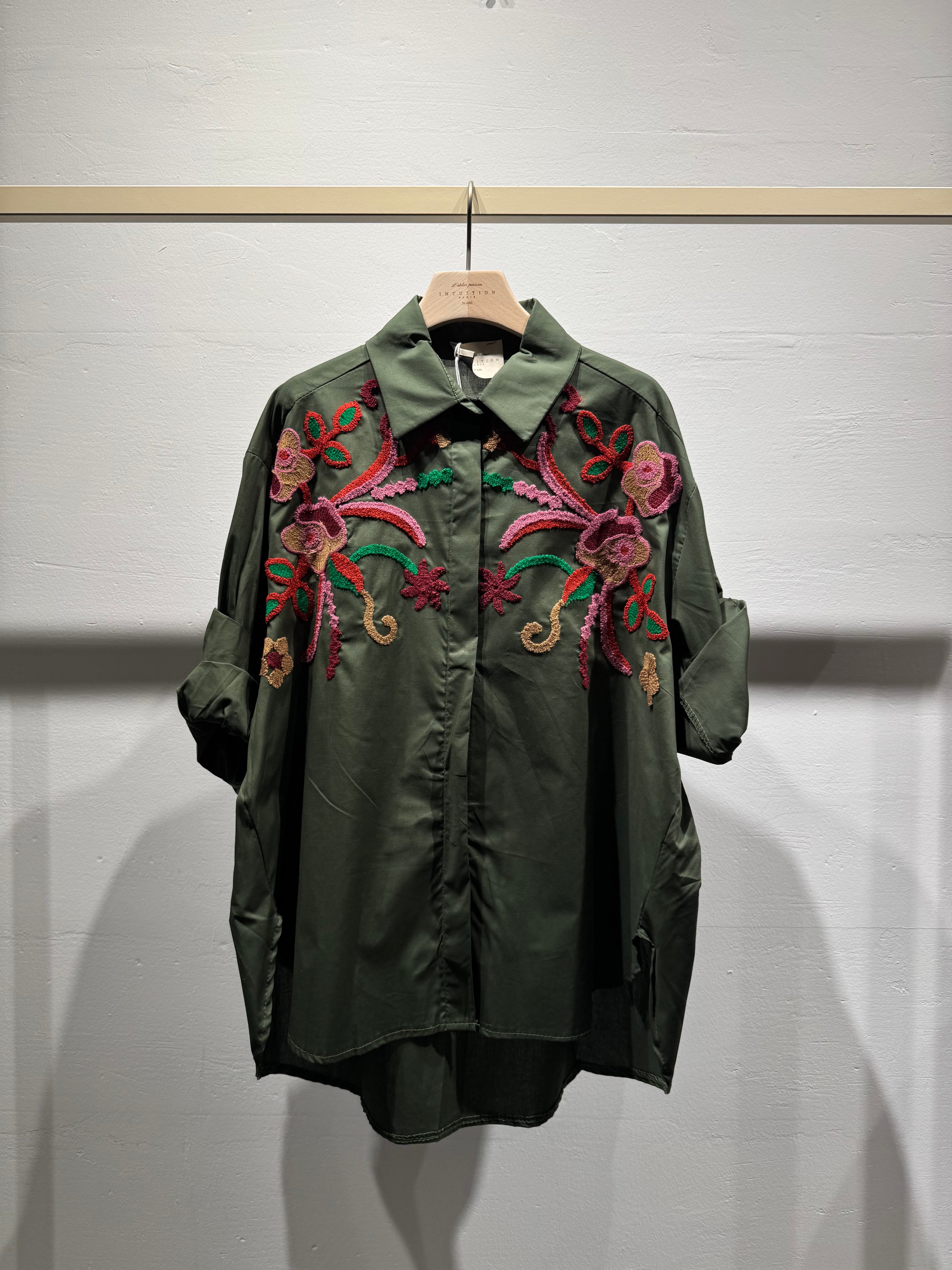 Hemd Intuition khaki