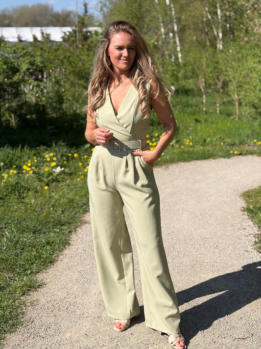 Jumpsuit Elli groen