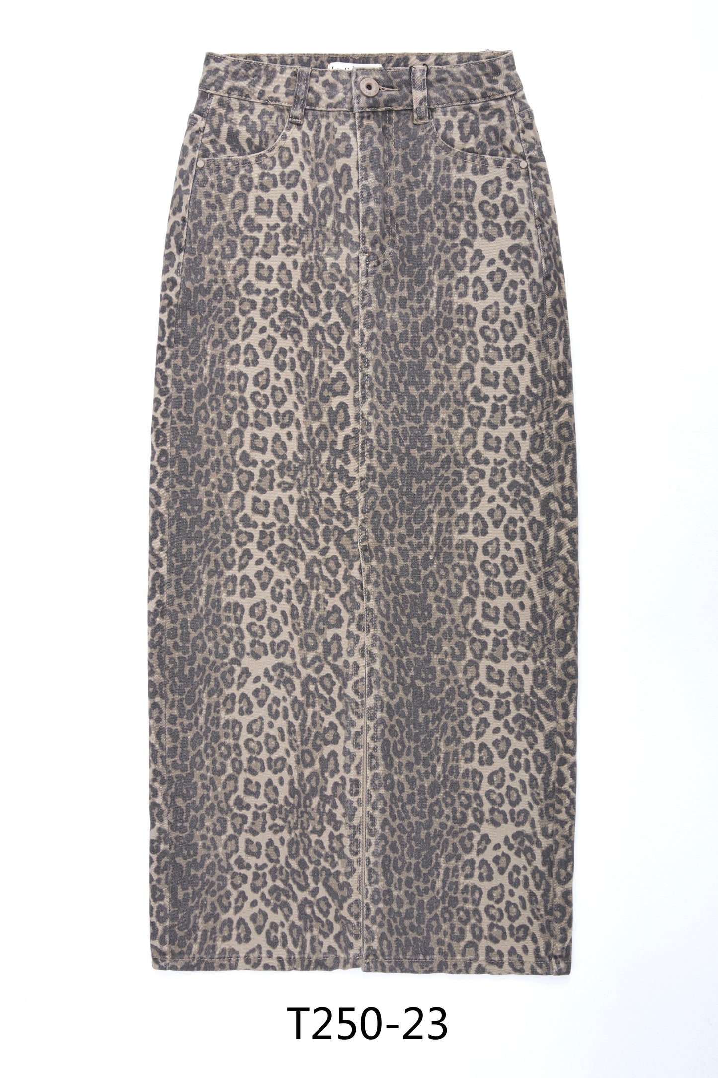 Jeansrok Laulia Leopard