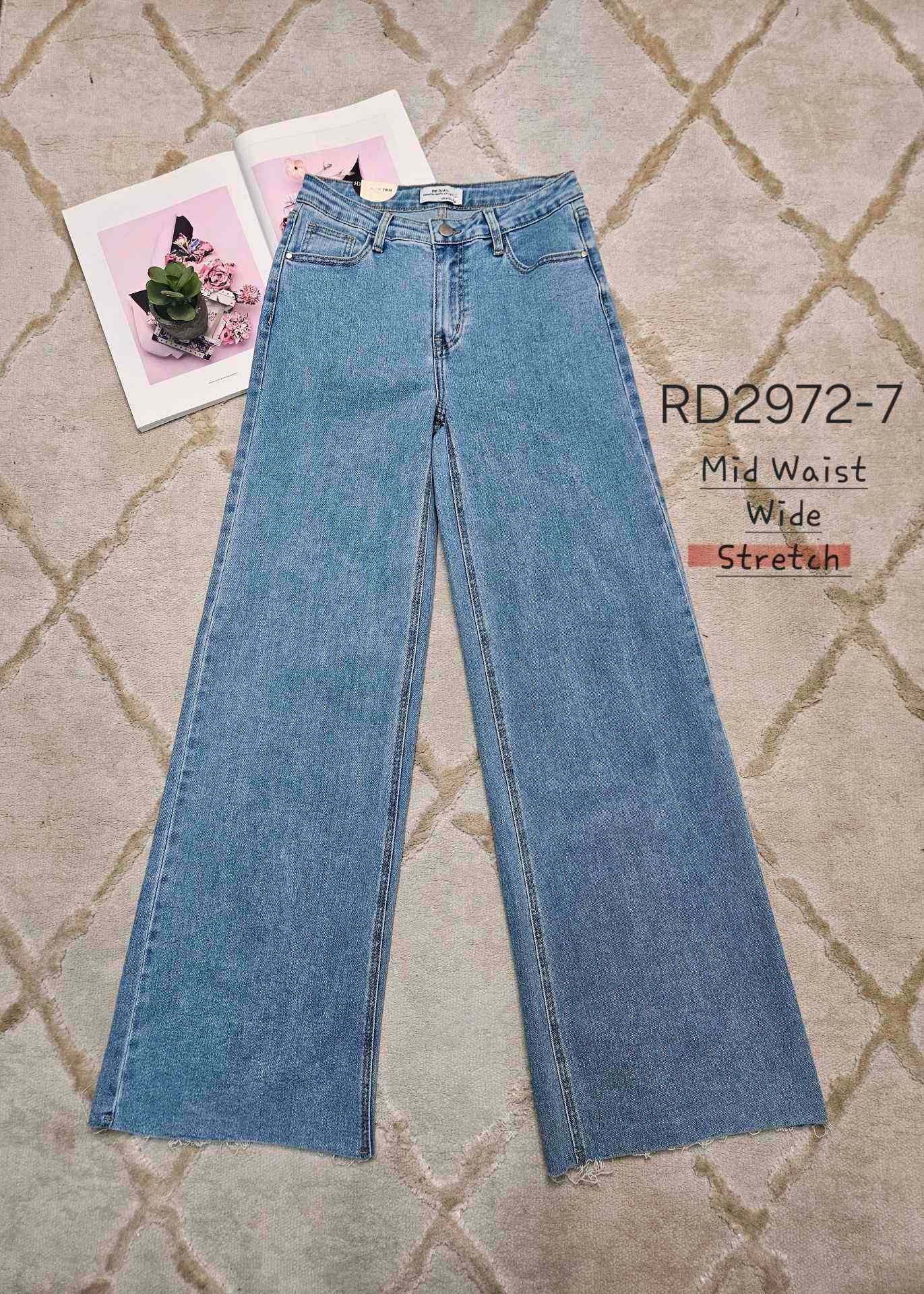 Jeansbroek Redial wide leg  2972-7