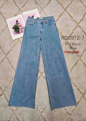 Jeansbroek Redial wide leg  2972-7