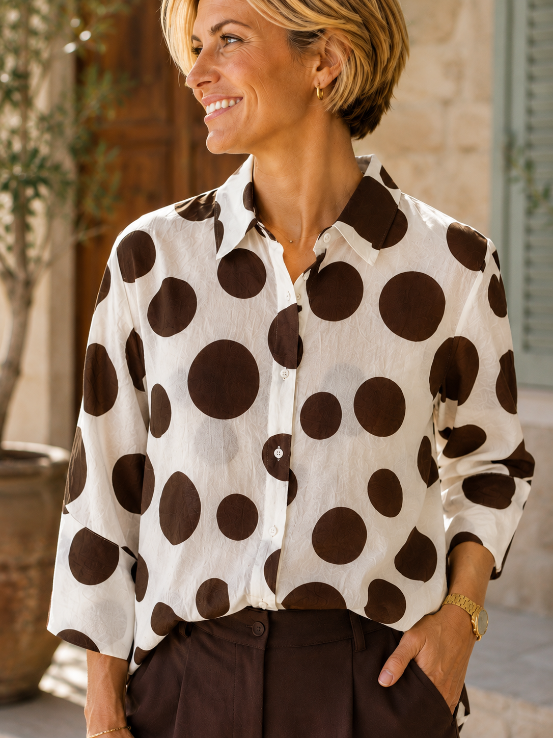 Hemd / bloesje Julia polka