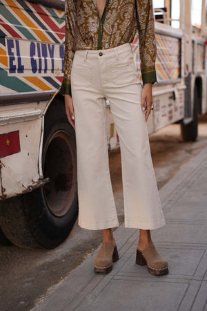 Jeansbroek Oraije Louise flare